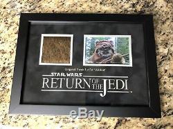 Screen Used Movie Prop Star Wars Return Of The Jedi Wicket Ewok Fur Prop Store