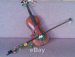 Screen Used Original Hero Prop Lot Tinker Bell Violin+ From Movie Peter Pan