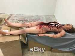 Screen used CORPSE with EXPOSED RIBCAGE. Undeniably epic and awesome. Gore/blood