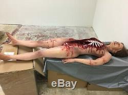 Screen used CORPSE with EXPOSED RIBCAGE. Undeniably epic and awesome. Gore/blood