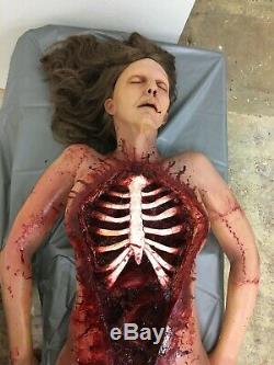 Screen used CORPSE with EXPOSED RIBCAGE. Undeniably epic and awesome. Gore/blood