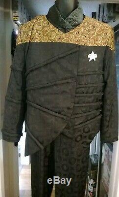 Screen used Star Trek Voyager Alien Tuvix costume worn by actor Tom Wright