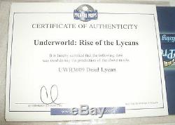 Screen used Underworld dead Lycan prop killed by Kate Beckinsale with COA Raze
