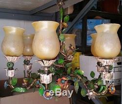 Screen used original movie prop chandelier lamp from the movie Peter Pan