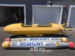 Seahunt 1958 Television Tv Series Vintage Rare Screen Used Movie Submarine Prop