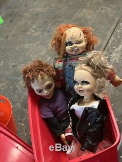 Seed of chucky glen doll. With Chucky And Tiffany. Original