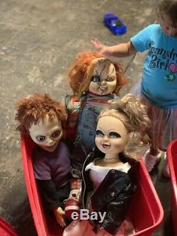 Seed of chucky glen doll. With Chucky And Tiffany. Original