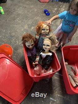 Seed of chucky glen doll. With Chucky And Tiffany. Original