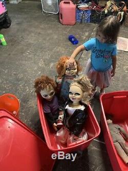 Seed of chucky glen doll. With Chucky And Tiffany. Original