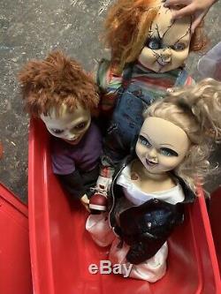 Seed of chucky glen doll. With Chucky And Tiffany. Original