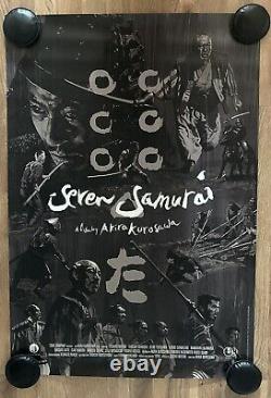 Seven Samurai, 1954,70th Anniversary, SS, Original, U. S. One Sheet, Akira Kurosawa