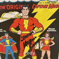 Shazam #3 DC Comic Autographed By 1960's Actor Michael Gray