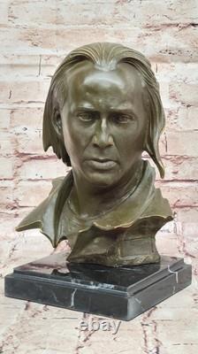 Signed and Numbered Nicolas Cage Bust Sculpture Hot Cast Movie Memorabilia