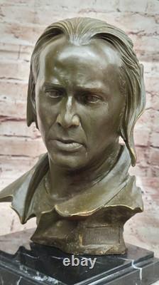 Signed and Numbered Nicolas Cage Bust Sculpture Hot Cast Movie Memorabilia