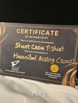 Silence of the Lambs Hannibal Rising Original Production Used Crew Shirt Prop