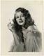 Smoking Femme Fatale Rita Hayworth Vintage 1946 Robert Coburn Gilda Photograph