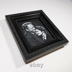 Spencer Tracy Hepburn Film Art Painting 4x5 Canvas Movie Memorabilia Portrait