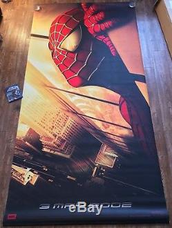 Spider-Man (2002) WORLD TRADE CENTER Movie Theater BANNER- 4 FT X 8 FT