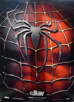 Spider Man 3 Rare Original Lenticular Us Poster Sam Raimi / Maguire / Marvel
