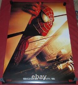 Spider-Man Movie Poster Recalled 27x40 D/S Marvel WTC Twin Towers Toby McGwire