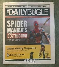 Spider-Man No Way Home The Daily Bugle 1/3000 Exclusive NYC Pop-up 12/10/2021