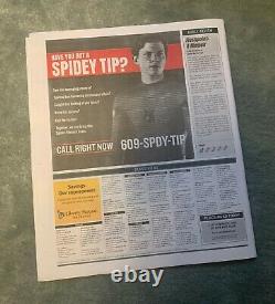 Spider-Man No Way Home The Daily Bugle 1/3000 Exclusive NYC Pop-up 12/10/2021