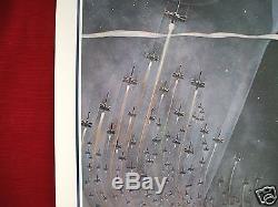 Star Wars 1977 Original Movie Poster 1sh Style A 77/21-0 First Printing Nm-m