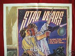 Star Wars 1977 Original Movie Poster Authentic Style D Darth Vader Halloween