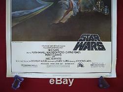 Star Wars 1977 Original Movie Poster Style A 1sh Authentic Vader The Last Jedi