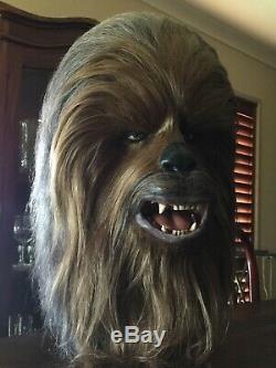 Star Wars Chewbacca Prop Life Size 11 Head Bust ULTRA RARE