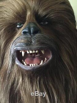 Star Wars Chewbacca Prop Life Size 11 Head Bust ULTRA RARE