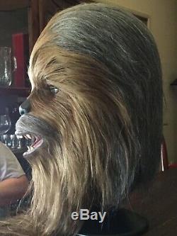 Star Wars Chewbacca Prop Life Size 11 Head Bust ULTRA RARE