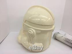 Star Wars Clone Trooper Helmet, Belt, Shoulder Armor 1-1 Prop Replicas No Reser