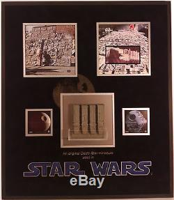 Star Wars Death Star Model Piece with Display and COA