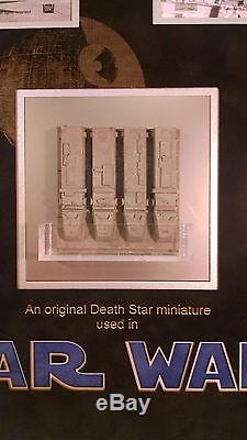 Star Wars Death Star Model Piece with Display and COA