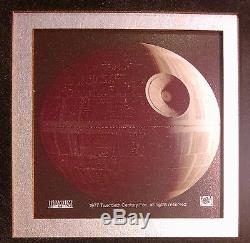 Star Wars Death Star Model Piece with Display and COA