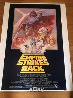 Star Wars Empire Strikes Back Original Movie Poster