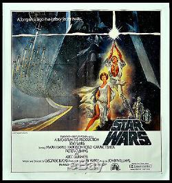 Star Wars Ep. IV A New Hope George Lucas Harrison Ford 1977 6-sheet Billboard
