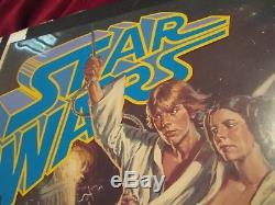Star Wars Original 1976 Movie Poster Proof RARE George Lucas
