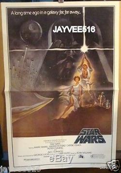 Star Wars Original 1977 Style A Color 1-sheet Poster Half-price Sale! Artwork Sf