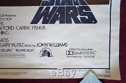 Star Wars Original Movie Poster Style A 1sh 1977 A New Hope Vintage Trifold