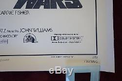 Star Wars Original Movie Poster Style A 1sh 1977 Linen Vintage Darth Vader