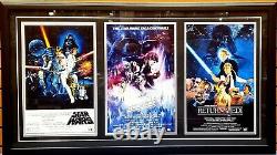 Star Wars Original Trilogy Framed Mini Movie Poster Collage