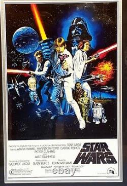 Star Wars Original Trilogy Framed Mini Movie Poster Collage