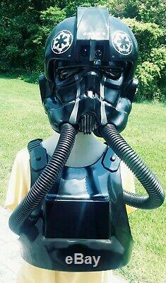 Star Wars TIE Fighter Pilot Hero Helmet Prop Costume Replica