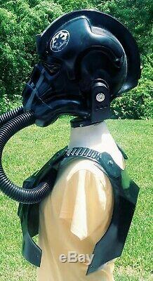 Star Wars TIE Fighter Pilot Hero Helmet Prop Costume Replica