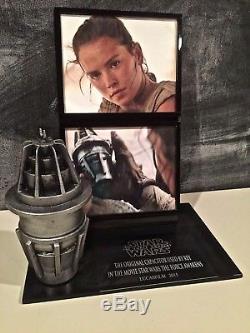 Star Wars The Force Awakens Rey screen used Capacitor