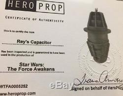 Star Wars The Force Awakens Rey screen used Capacitor