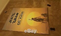 Star Wars the force awakens original double-sided imax movie theater poster rare