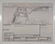 Star wars storyboard Empire Strikes Back movie Prop Rebel Disney Art EB2-14